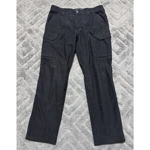 First Tactical V2 Pants Size 36x34 Black Ripstop Fabric Cargo Pockets Outdoors